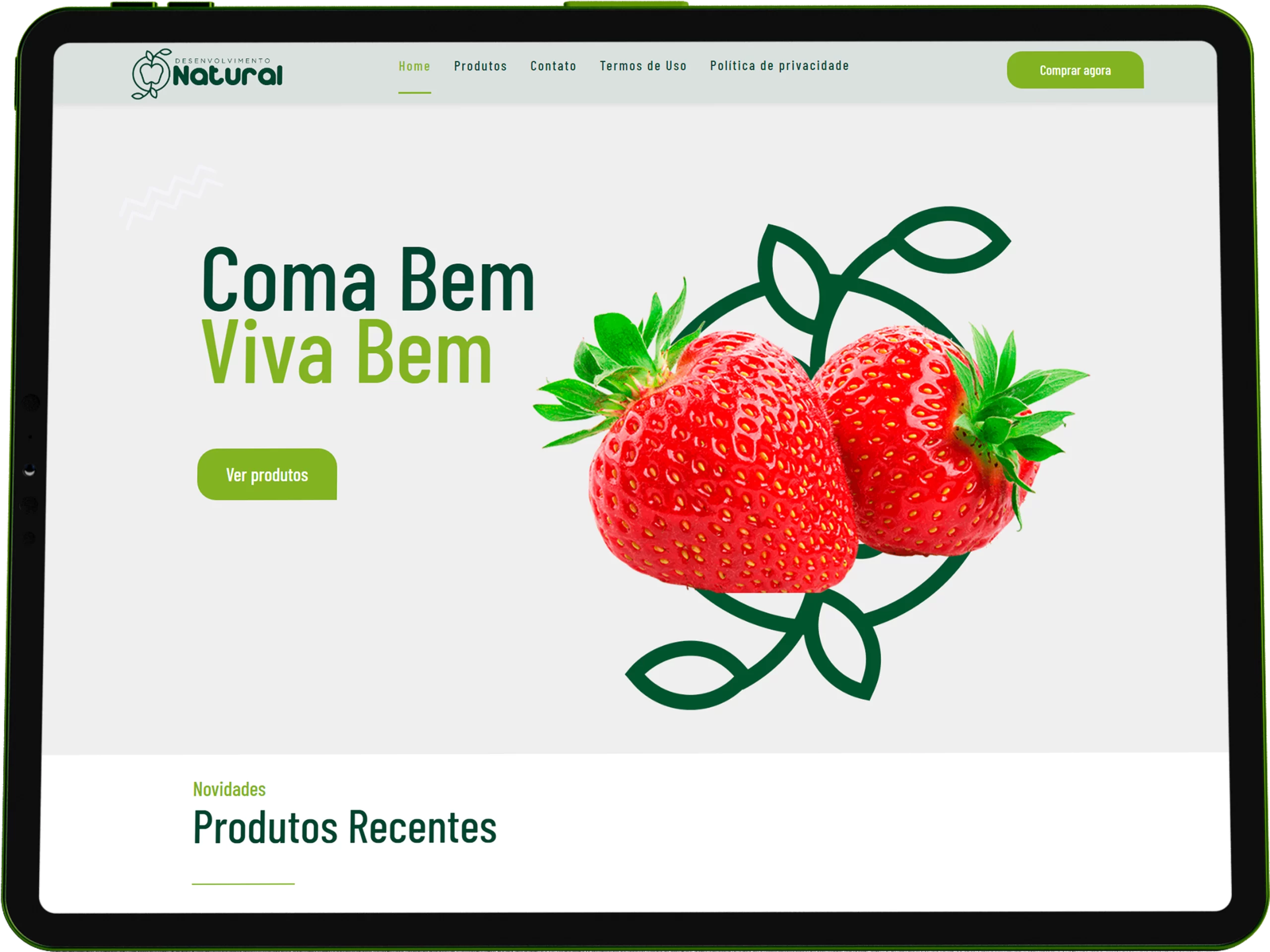 Desenvolvimento Natural Tablet