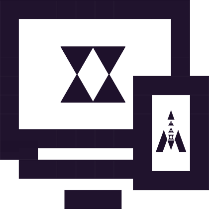 Ícone Protótipos Site Amorímer Roxo