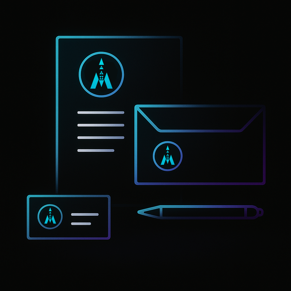 Identidade Visual Site Amorímer - Papelaria Profissional