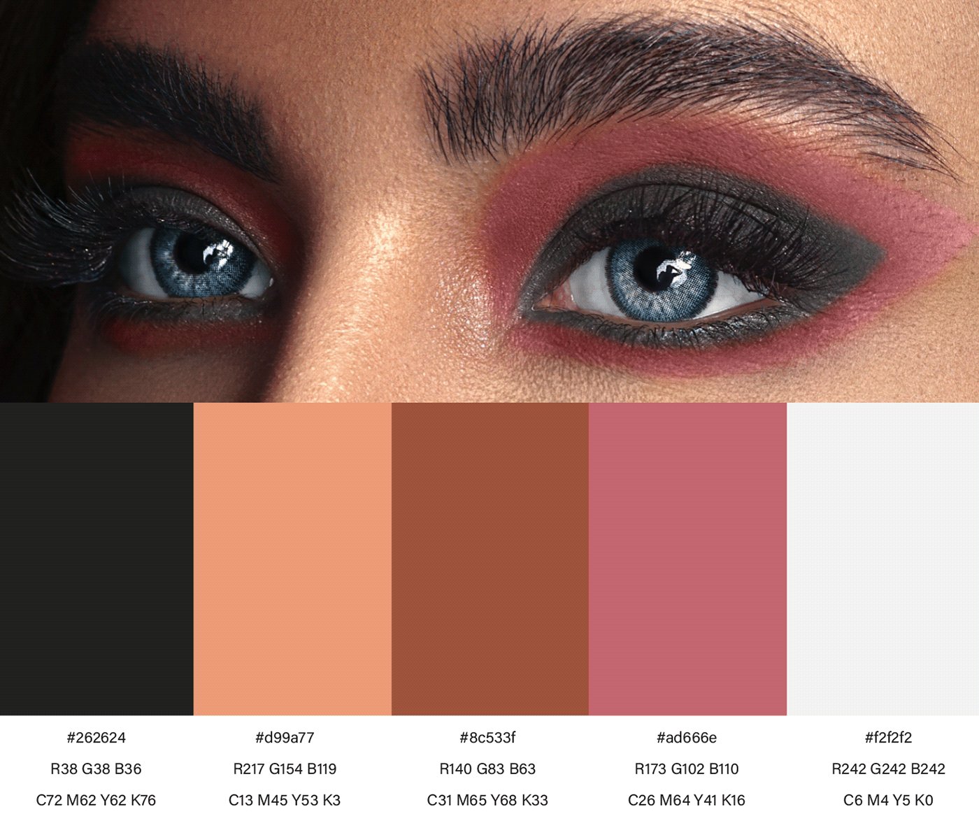 Paleta cromática referência