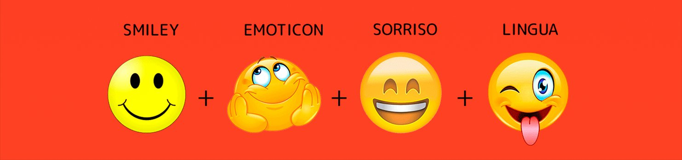 Conceito símbolo – smiley emoticon sorriso língua